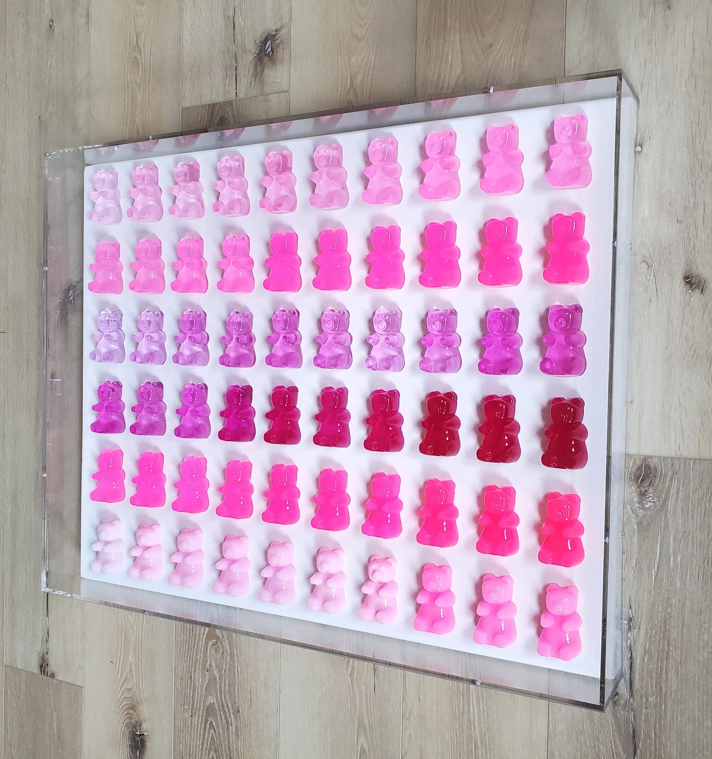 Nursery Wall Decor, Nursery, Gummy Resin Bear Art, Boho Wall Art, Visual Wall Art, Kids Art, Playroom Decor, Custom Sizes, Girl, Boy