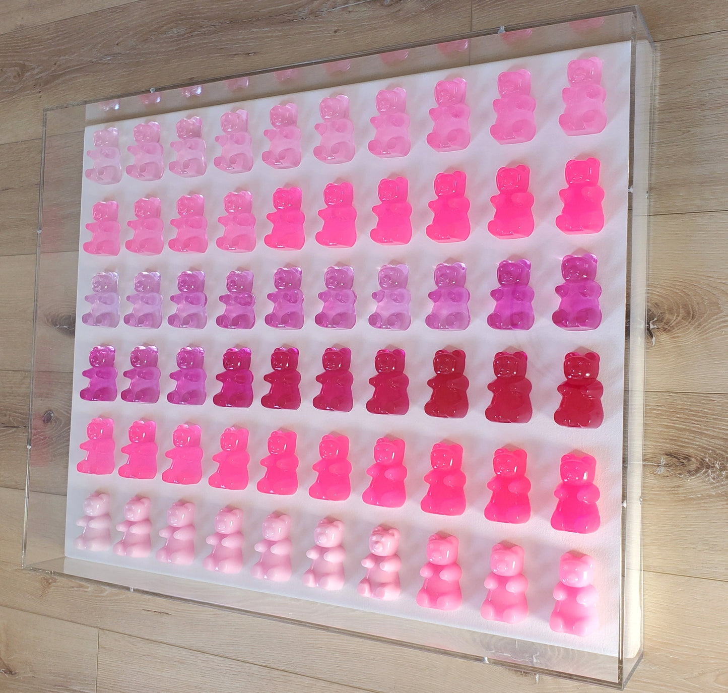 Nursery Wall Decor, Nursery, Gummy Resin Bear Art, Boho Wall Art, Visual Wall Art, Kids Art, Playroom Decor, Custom Sizes, Girl, Boy