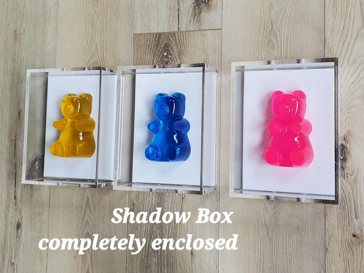 Resin Gummy Bear Sculpture: Pop Art Nursery Wall Decor