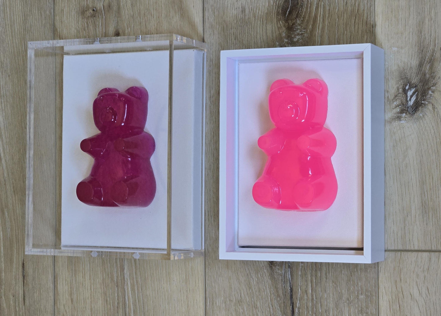 Resin Gummy Bear Sculpture: Pop Art Nursery Wall Decor