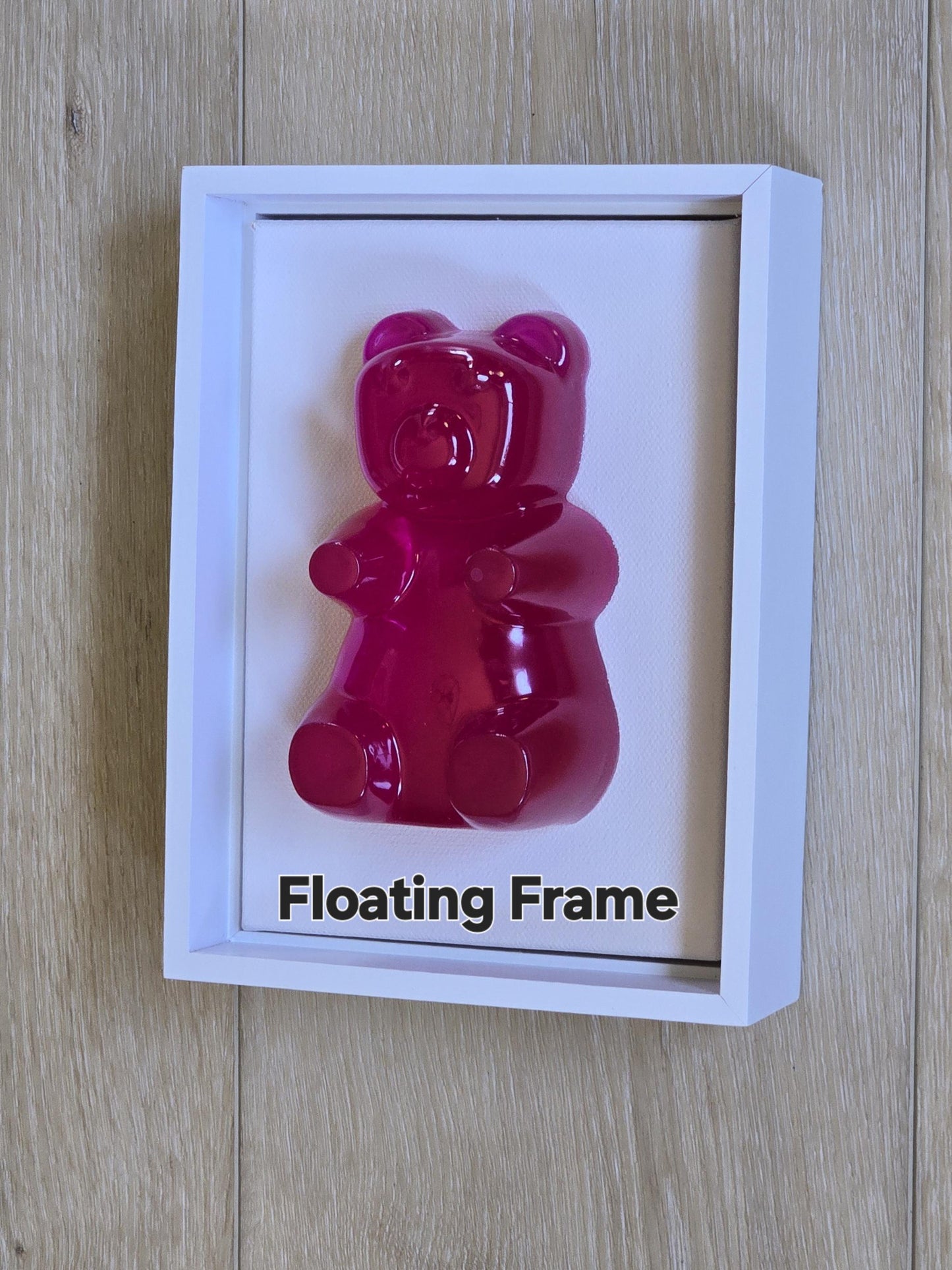 Resin Gummy Bear Sculpture: Pop Art Nursery Wall Decor