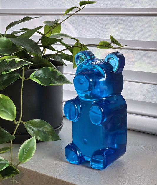 Giant 7-Inch Gummy Bear Wall Sculpture – Bespoke Pop Art Resin Decor