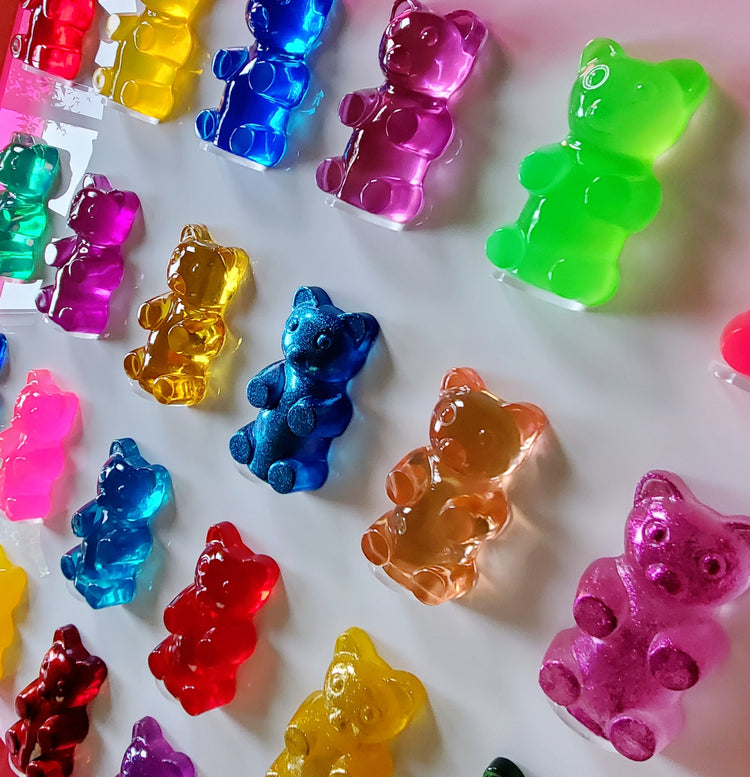 Gummy Resin Bear Wall Art