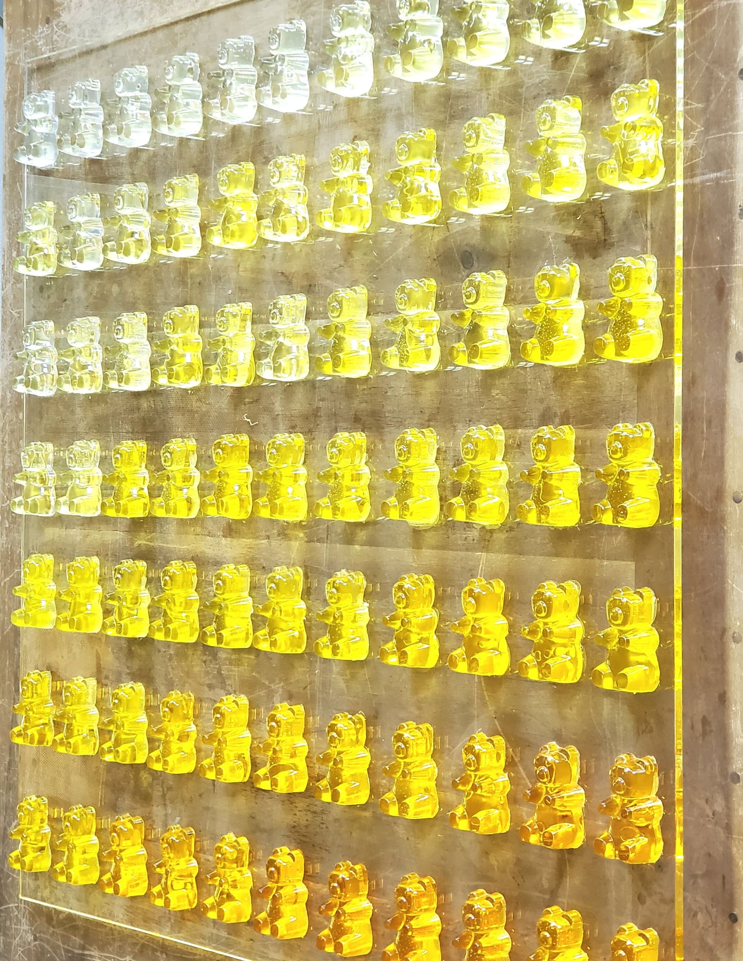 Vibrant Large Resin Bear Wall Art: Whimsical Framed Modern Wall Decor