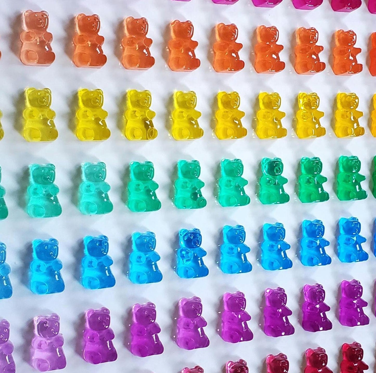 Gummy Resin Bear Wall Art for Nursery, Resin Decor, Modern Pop Art for Kitchen, Living Room or Office