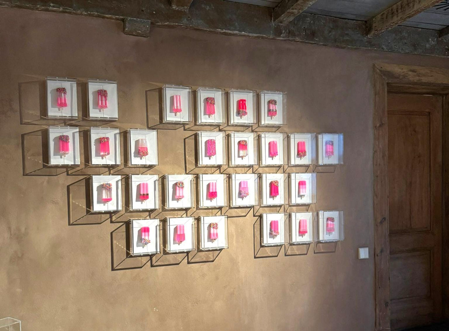 Custom 3D Ice Cream Pops Shadow Box Art: Whimsical Nursery & Kitchen Wall Decor