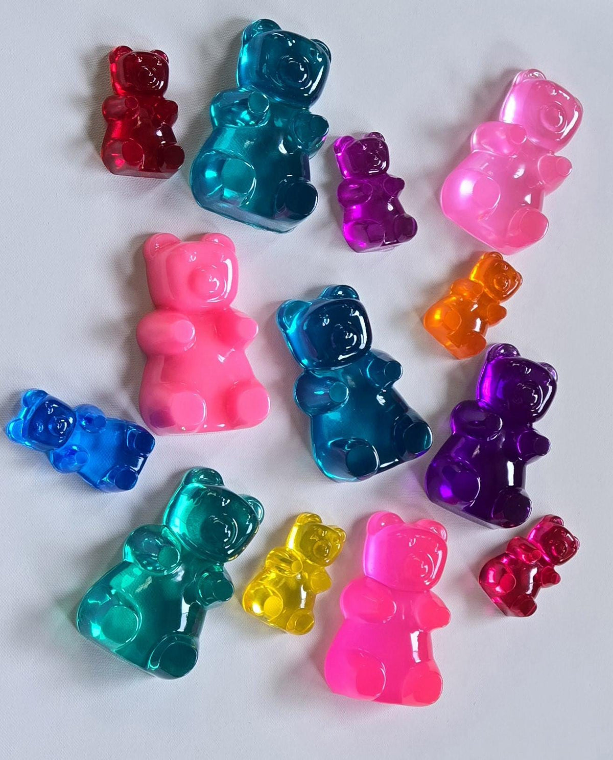 Giant 5 Inch Gummy Bear Resin Wall Sculpture: Pop Art Home Decor, Commercial Wall Art Installations