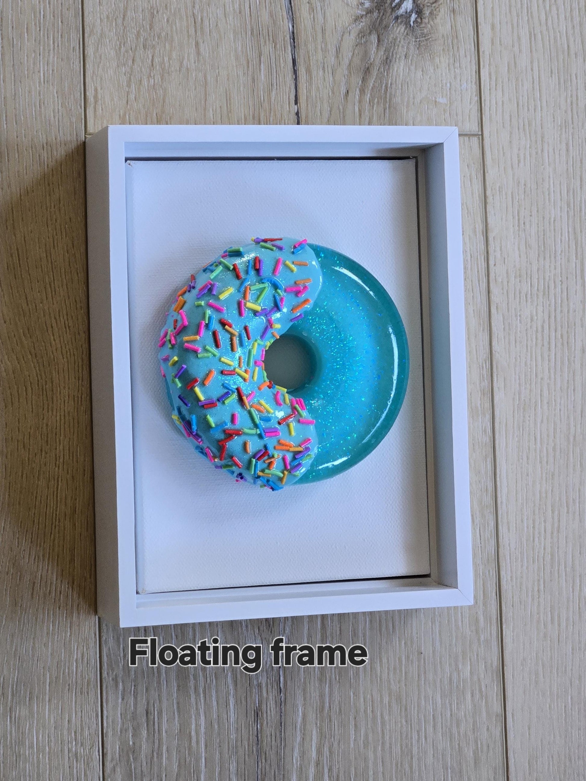 Colorful 3D Donut Wall Art, Modern Kitchen Decor, Gallery Wall Art, Whimsical Food Art, Candy-themed Living Room or Cafe Decor.