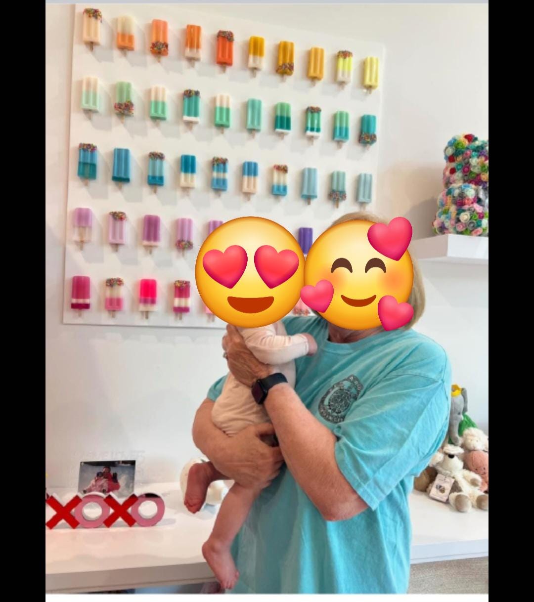 Pop Art Ice Cream Sculpture – Customizable Resin Wall Decor