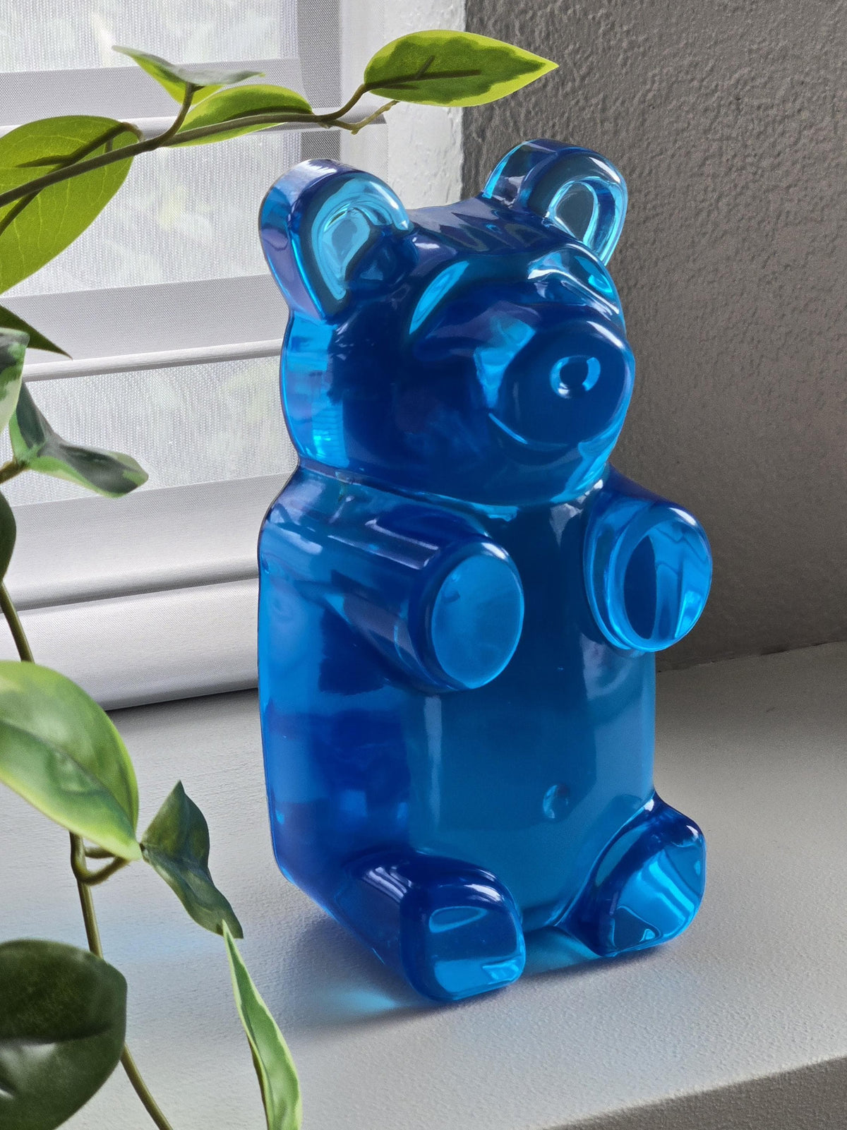 Giant 7-Inch Gummy Bear Wall Sculpture – Bespoke Pop Art Resin Decor