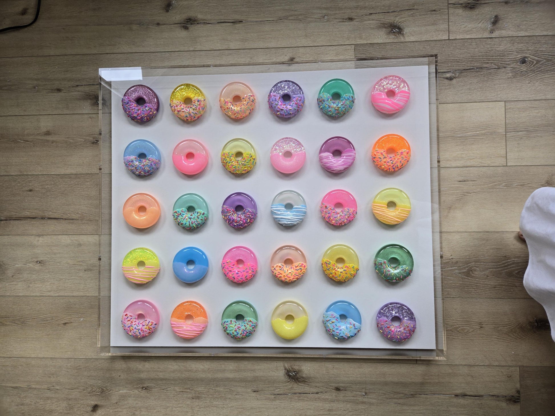 Custom Resin Donut Wall Art for Any Room | Modern Pop Art