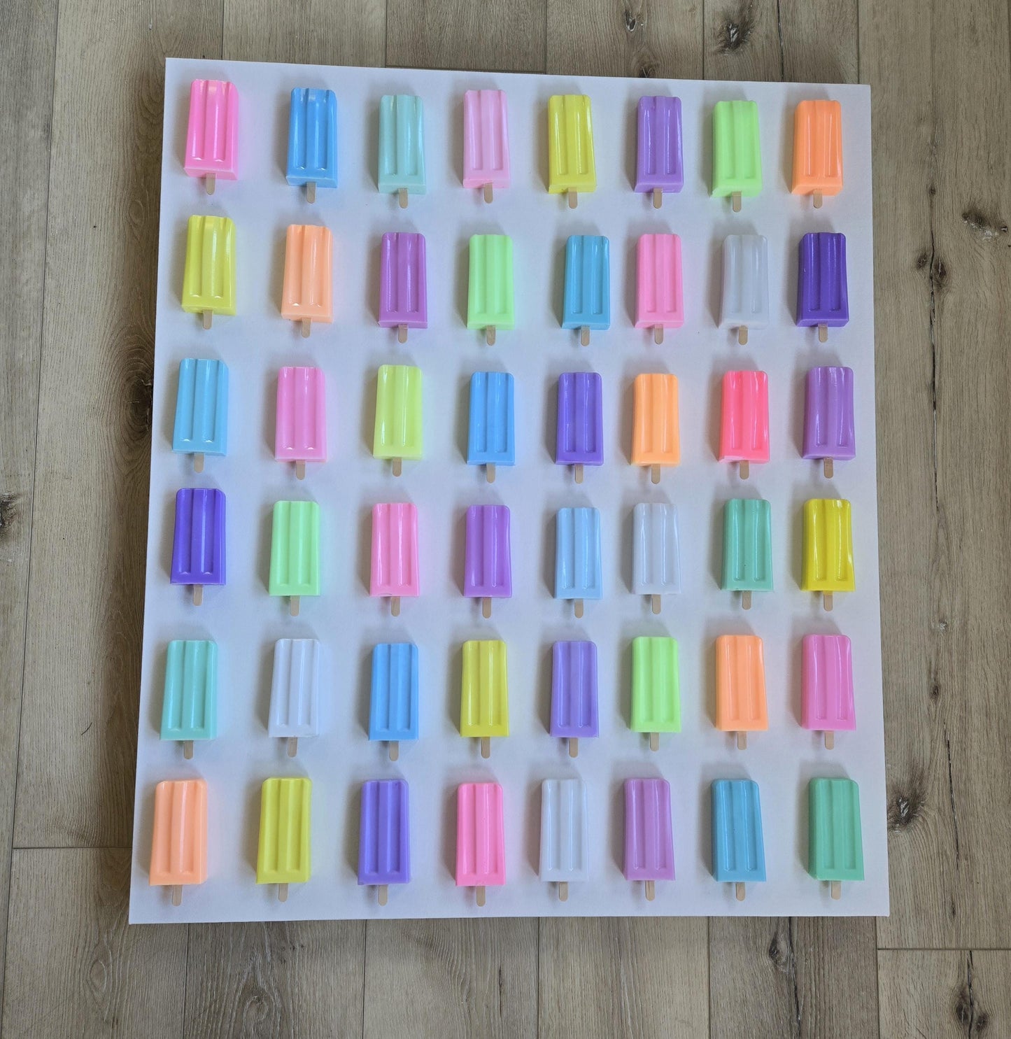 Custom Resin Ice Cream Bar Wall Art for Any Room | Modern Pop Art