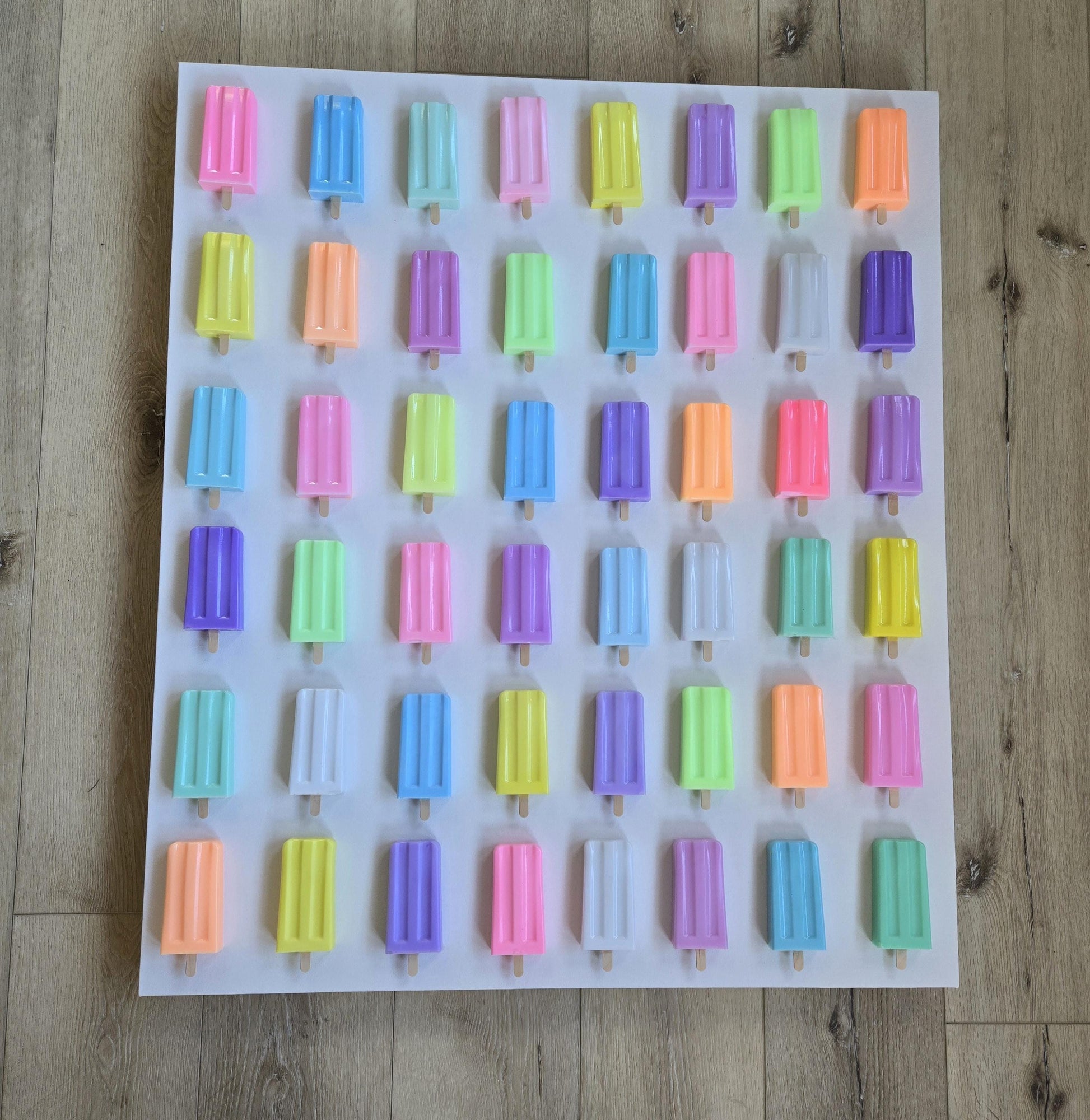 Custom Resin Ice Cream Bar Wall Art for Any Room | Modern Pop Art