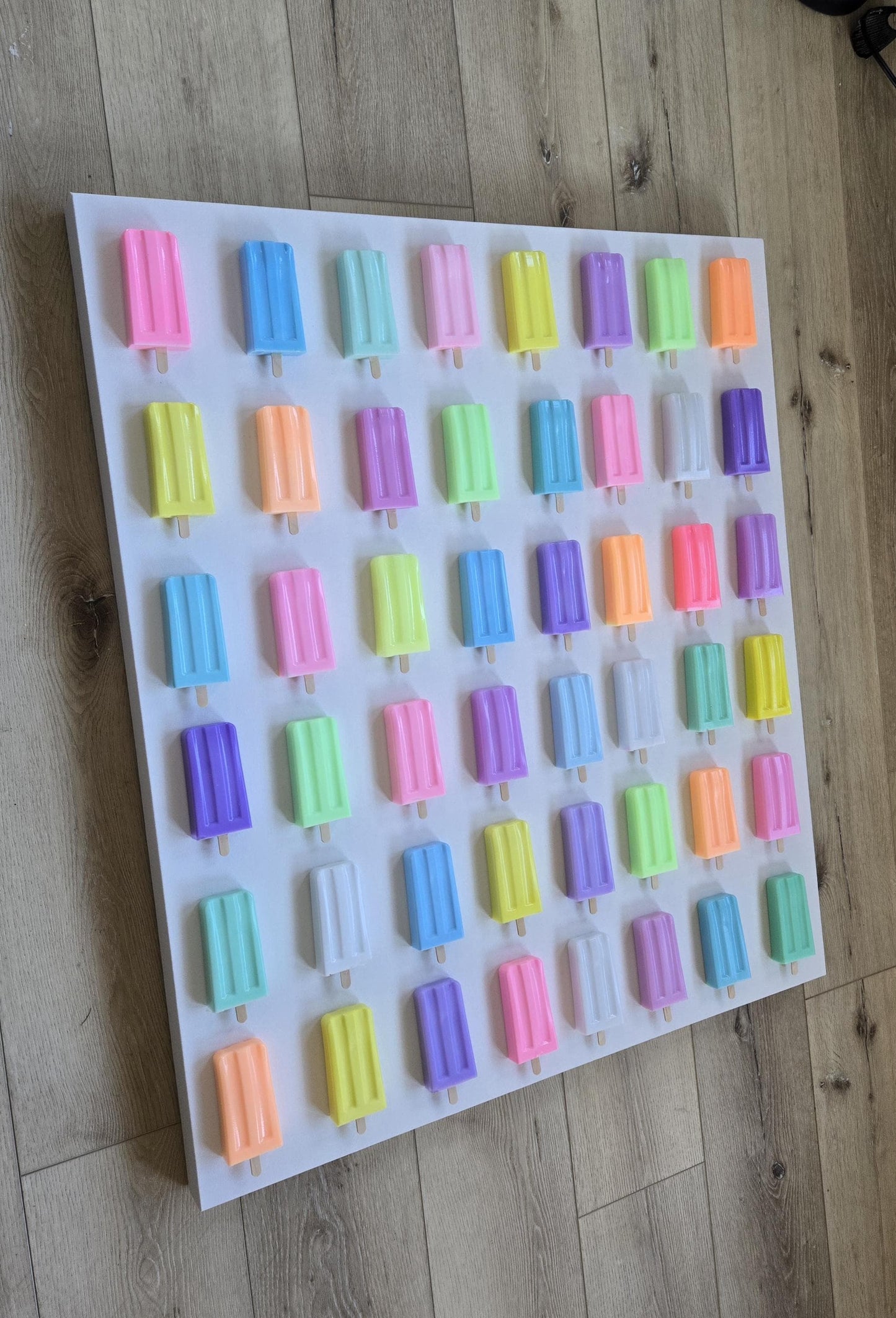 Custom Resin Ice Cream Bar Wall Art for Any Room | Modern Pop Art