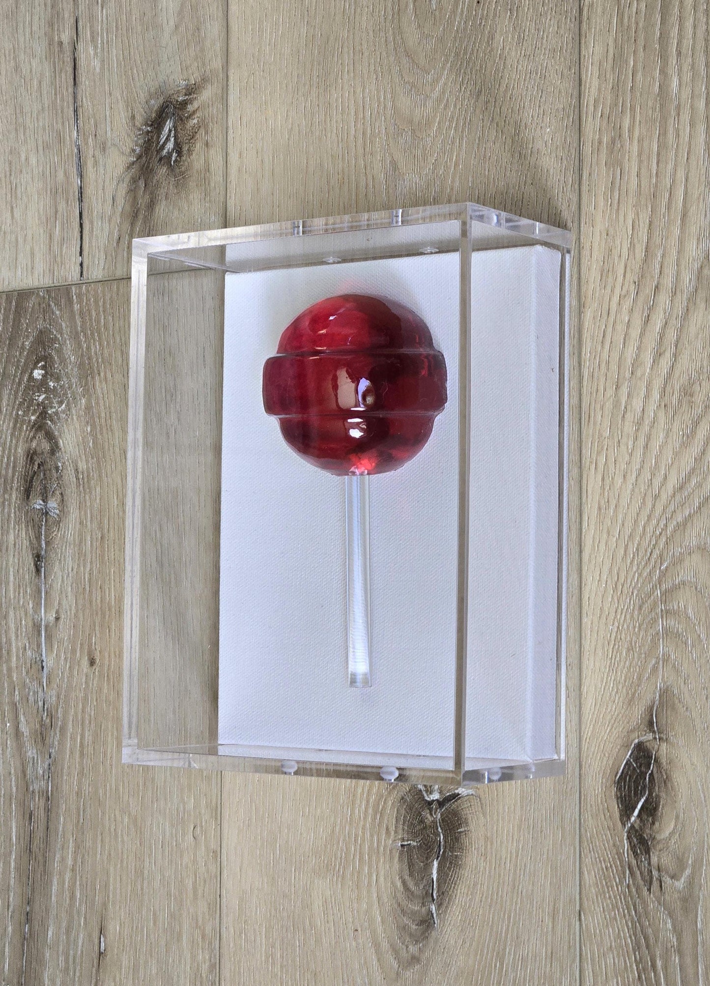 Lollipop Sculpture Shadow Box| 3D Candy Wall Decor | Gallery Wall Art