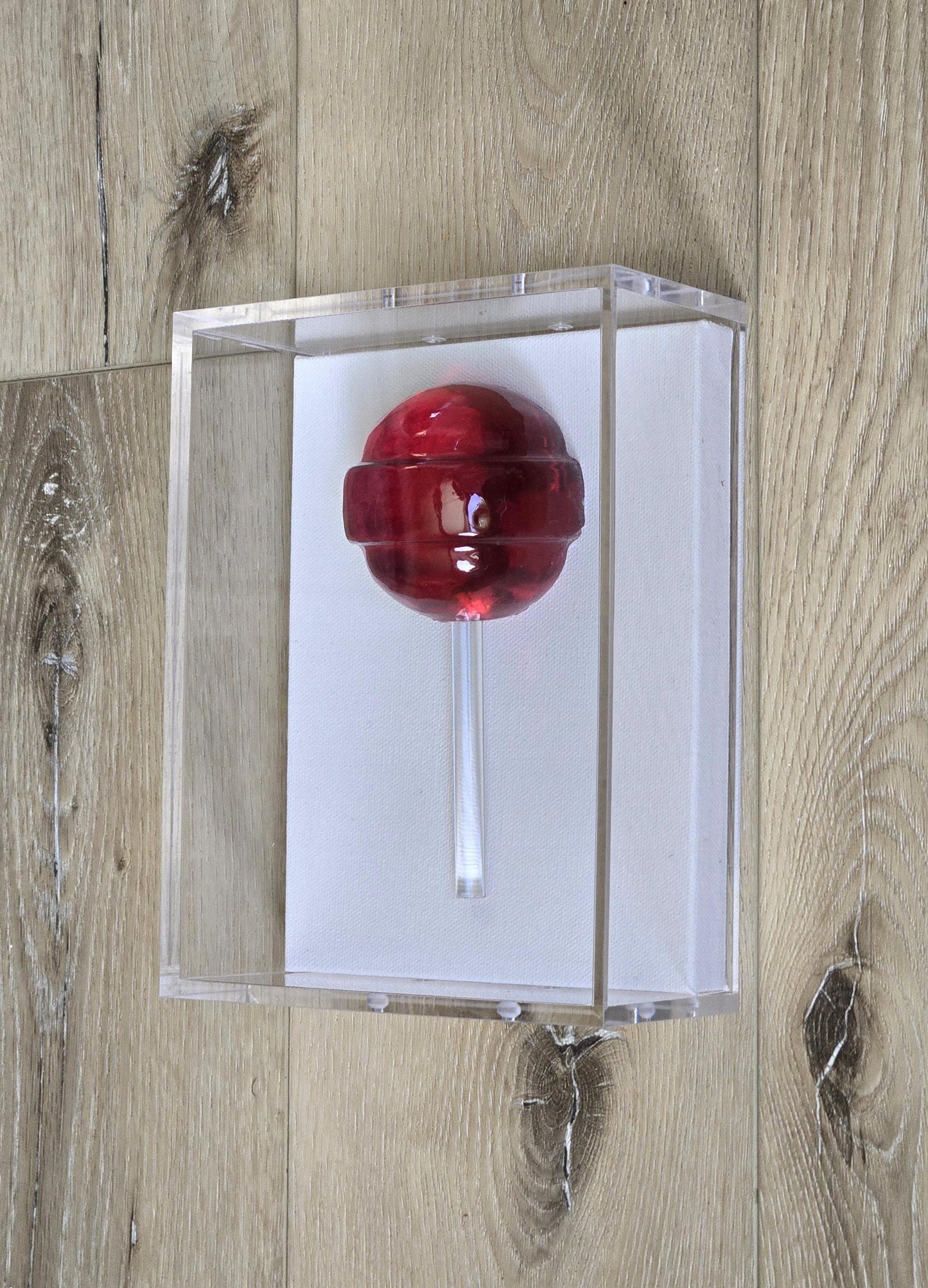 Lollipop Sculpture | 3D Pop Art Acrylic Candy Wall Decor | Set of Six