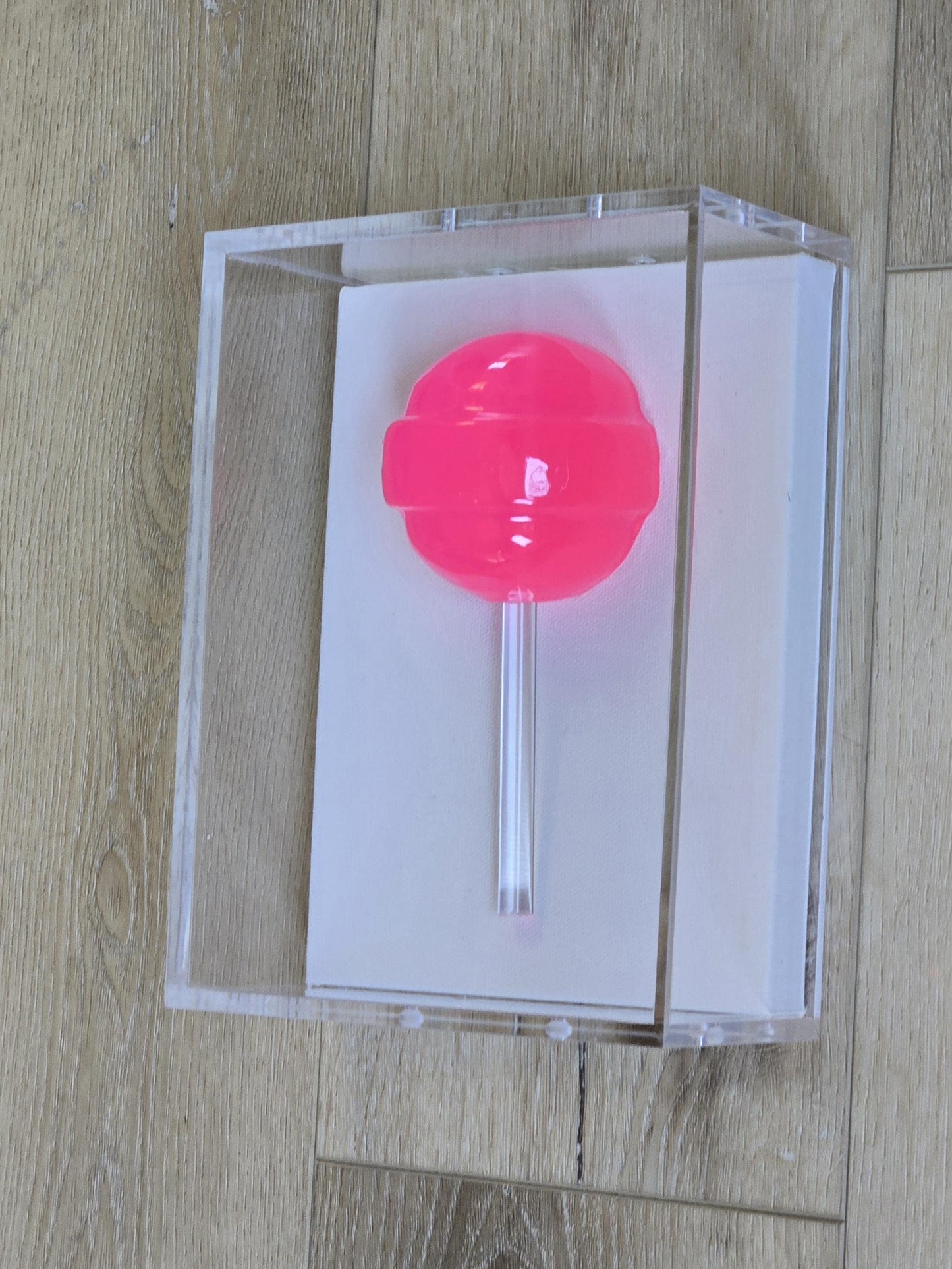 Lollipop Sculpture | 3D Pop Art Acrylic Candy Wall Decor | Set of Six