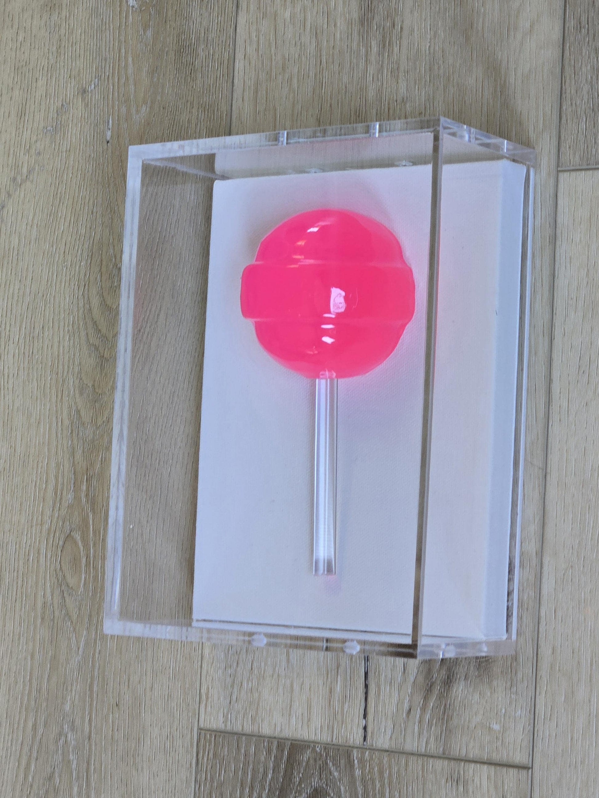 Lollipop Sculpture | 3D Pop Art Acrylic Candy Wall Decor | Set of Six