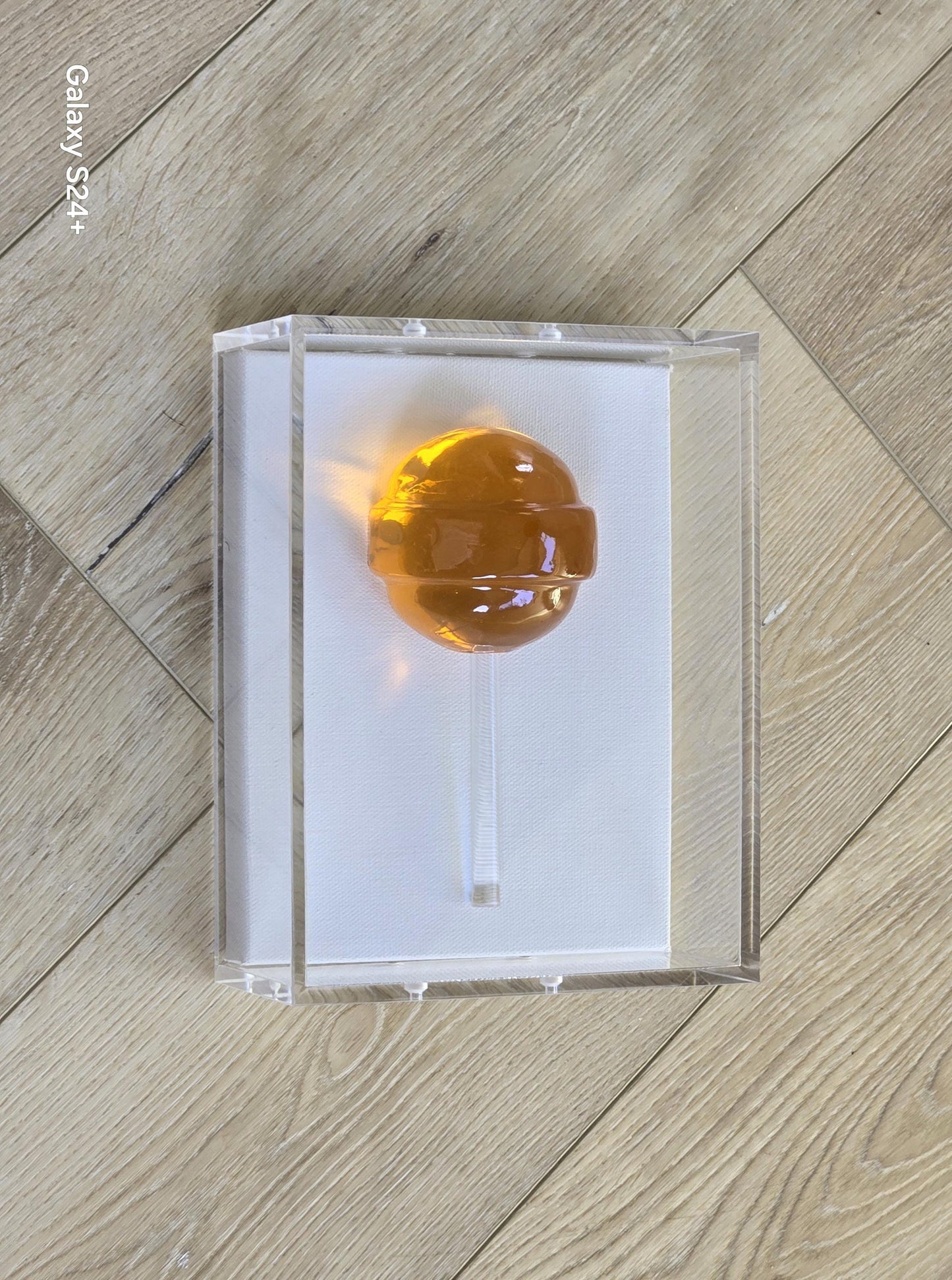 Lollipop Sculpture Shadow Box| 3D Candy Wall Decor | Gallery Wall Art