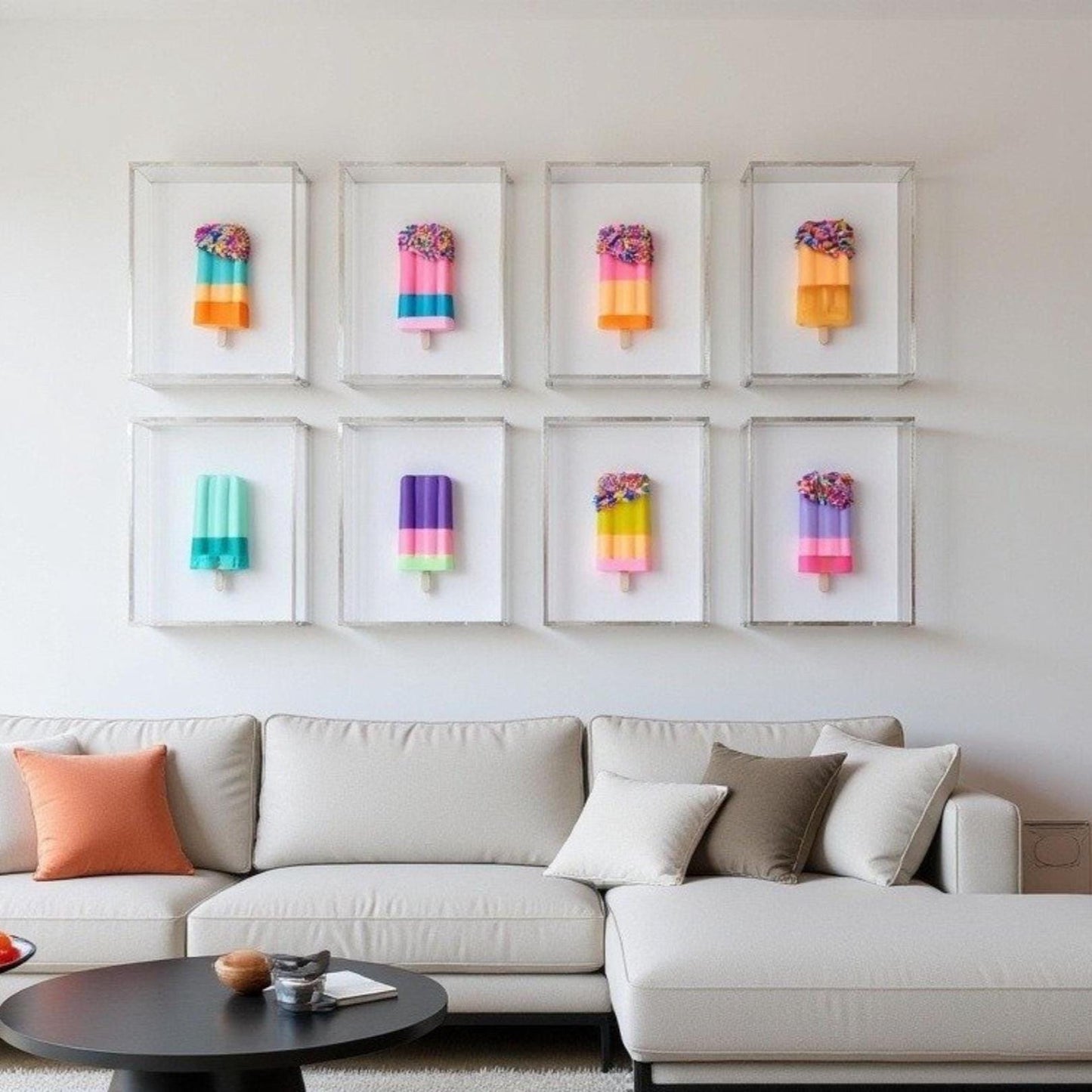 Luxurious Customizable Resin Popsicle Wall Art – Original Shadow Box Design
A playful icon meets high‑end artistry in this handcrafted pink resin popsicle, elegantly showcased inside a modern shadow box. This piece blends nostalgia with luxury, transforming a simple childhood treat into a bold, contemporary art statement.