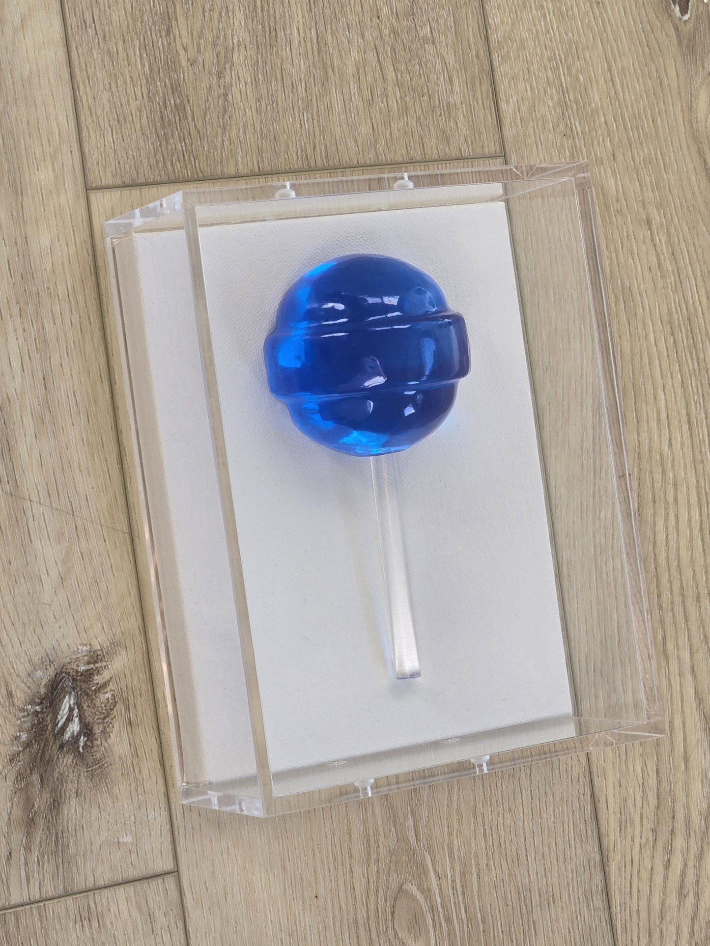 Lollipop Sculpture | 3D Pop Art Acrylic Candy Wall Decor | Set of Six