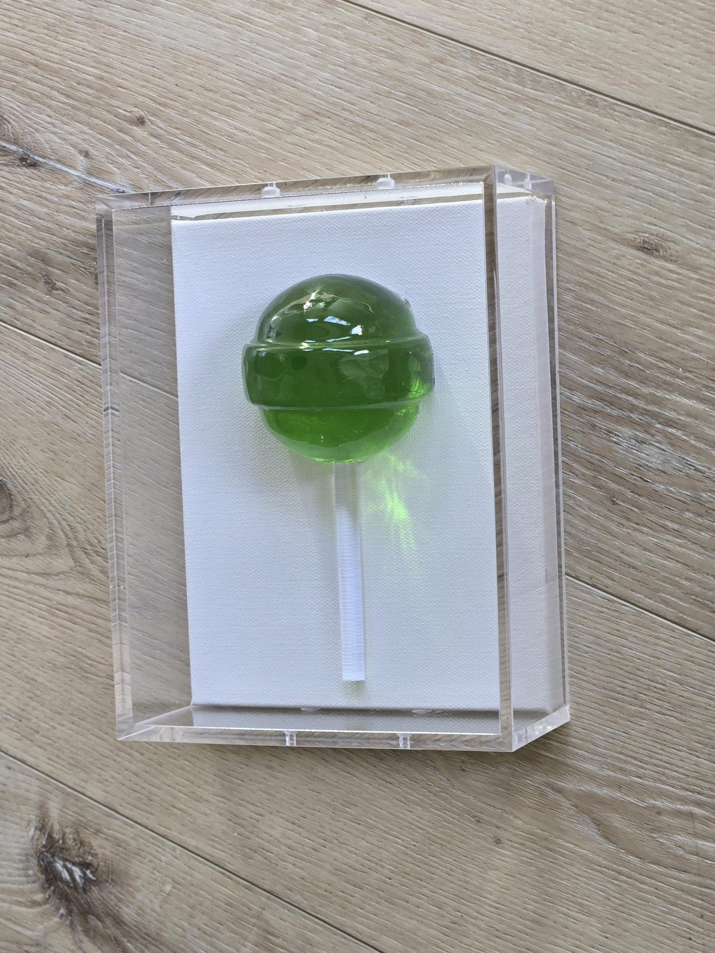Lollipop Sculpture Shadow Box| 3D Candy Wall Decor | Gallery Wall Art