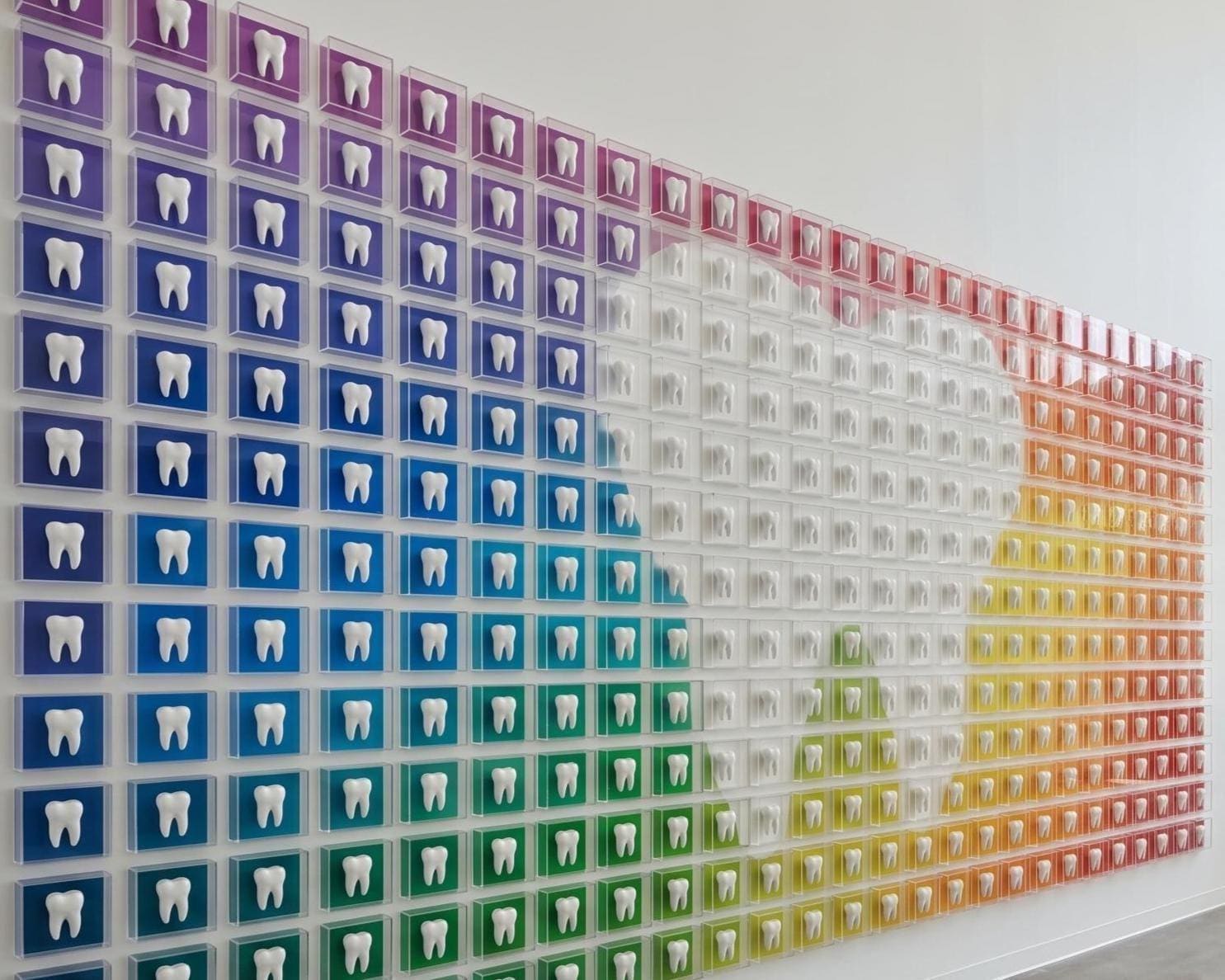 Commercial  Art Ideas, this is an ai generated using my art piece that I did for a dentist  office