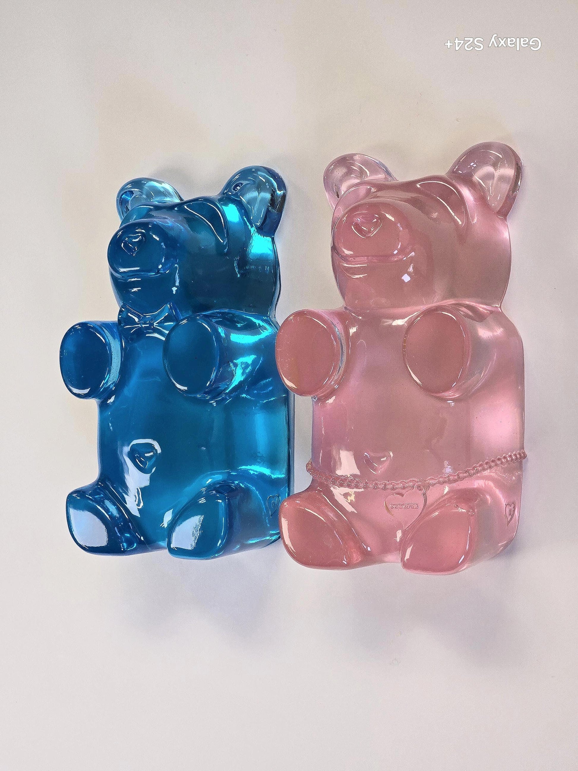 Oliver & Olivia Gummy Bear Wall Art | Pop Art Sculpture for Gallery Wall, Nursery Decor, Kids Room Decor, Jumbo 10 inch Bear