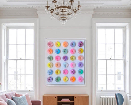 Custom Resin Donut Wall Art for Any Room | Modern Pop Art