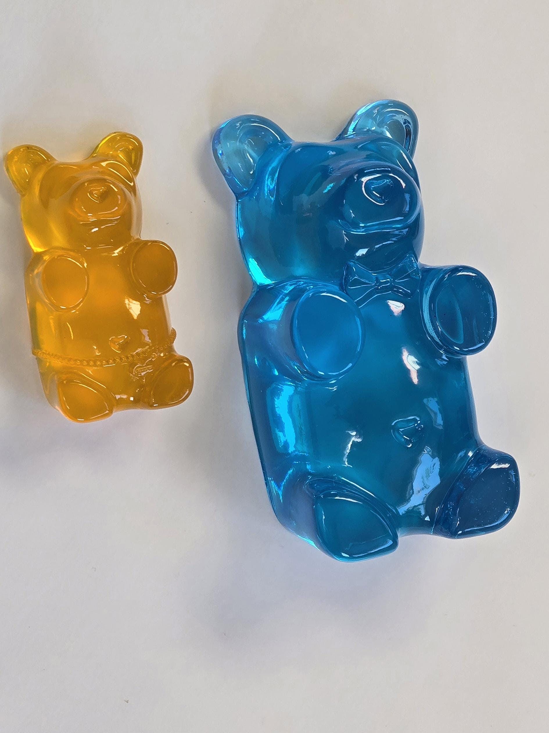 Oliver & Olivia Gummy Bear Wall Art | Pop Art Sculpture for Gallery Wall, Nursery Decor, Kids Room Decor, Jumbo 10 inch Bear