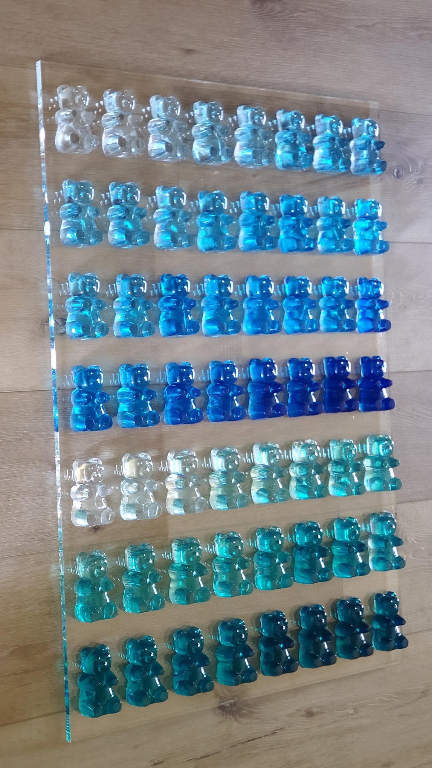 Luxury Resin Gummy Bear Sculpture, Wall Art: Custom Design Decor Sculpture