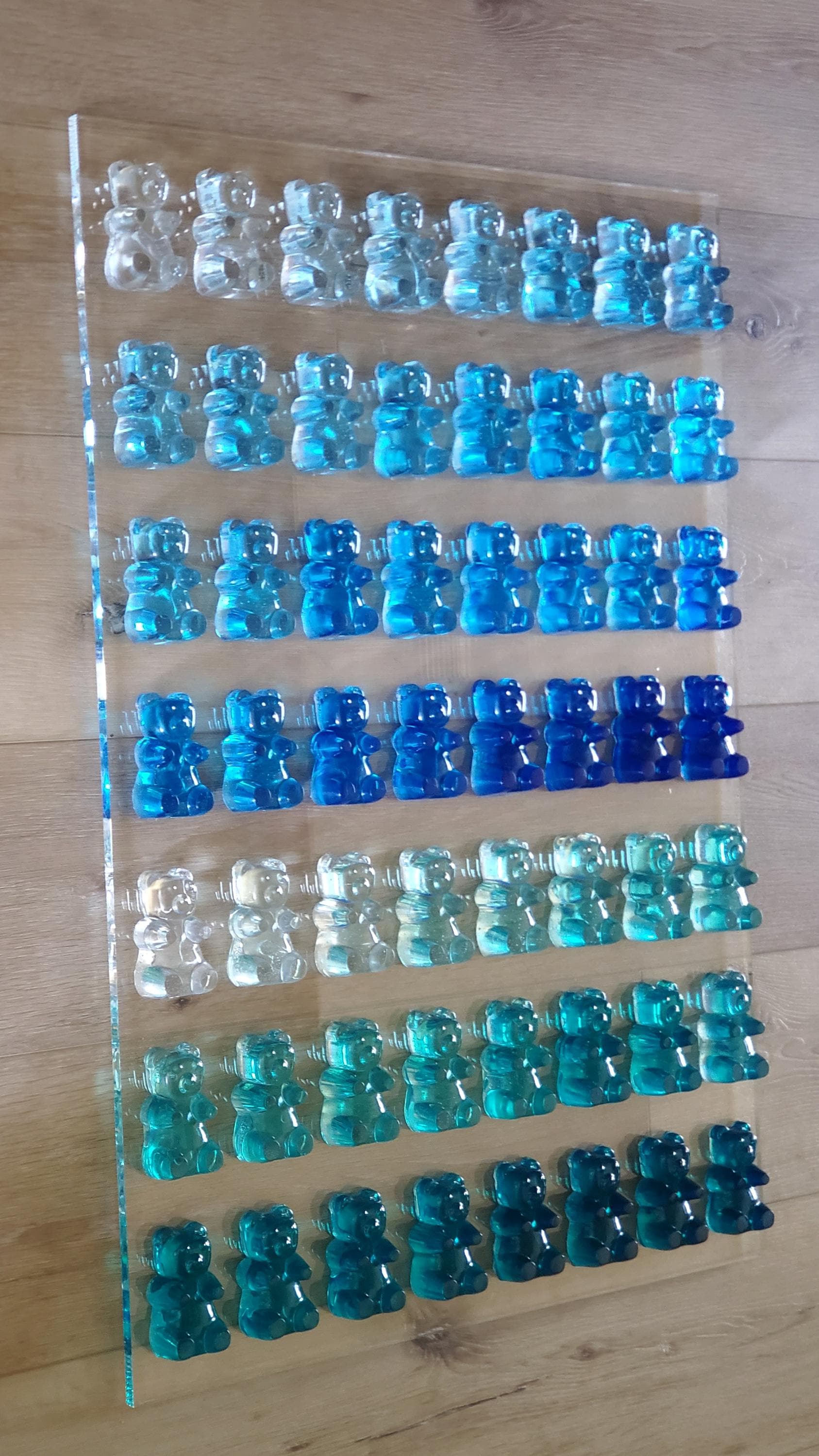 Luxury Resin Gummy Bear Sculpture, Wall Art: Custom Design Decor Sculpture