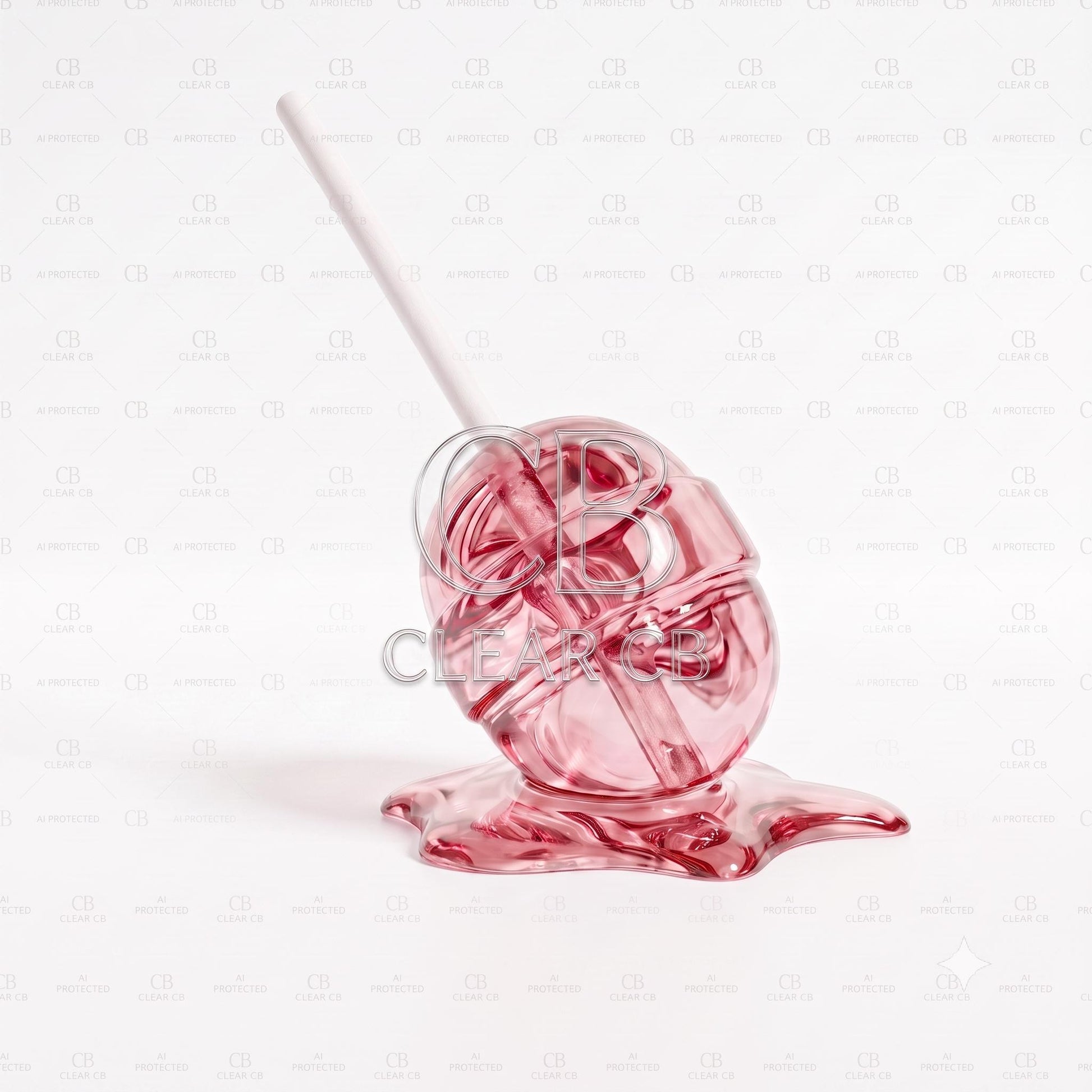 Melting Lollipop Fine Art Print | Pop Art Candy Sculpture Wall Decor | Modern Kitchen Art
