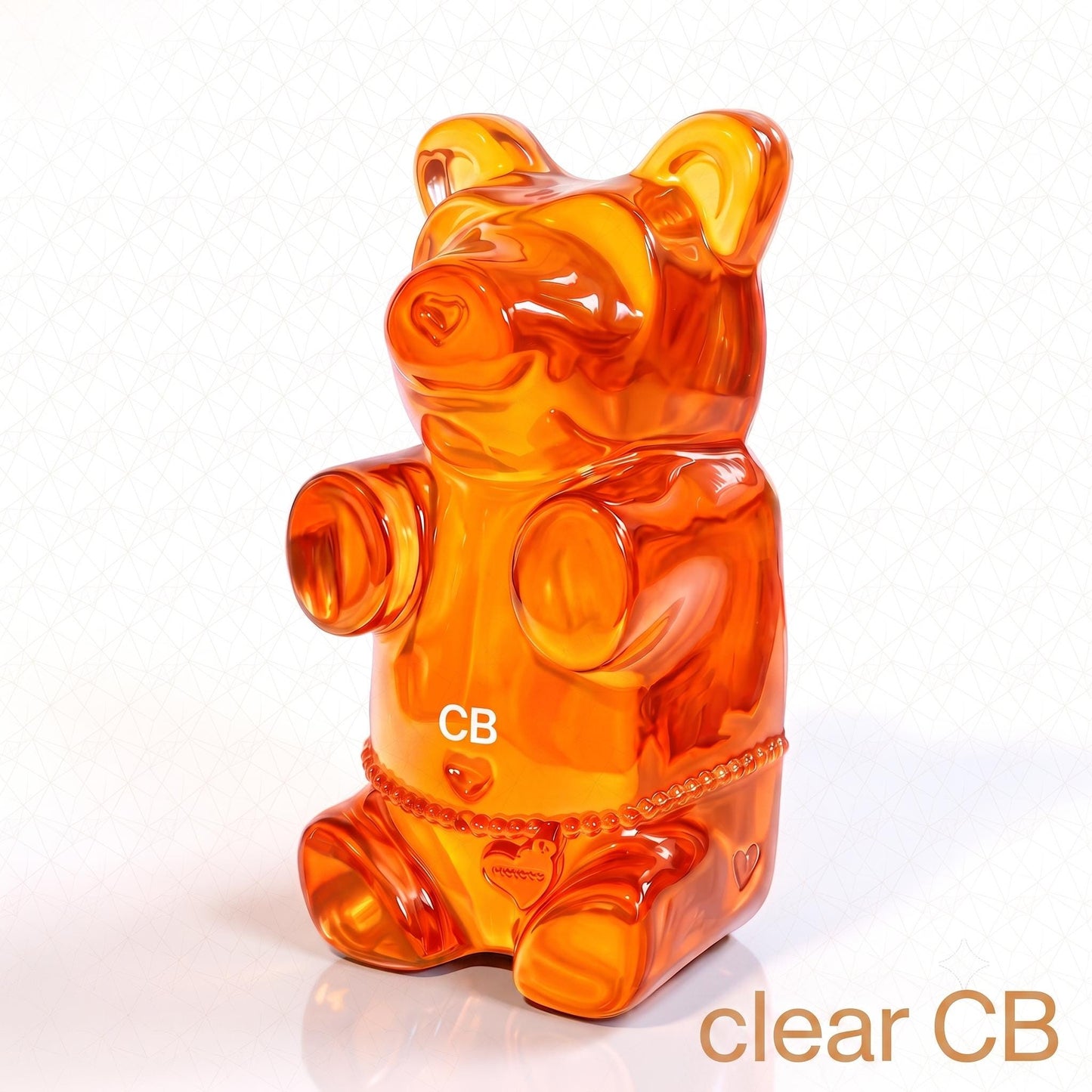 Gummy Bear Pop Art Print | Contemporary Candy Wall Decor | Miniature Chef Wall Decor | Fine Art Print | Colorful Hip Aesthetic Room Art