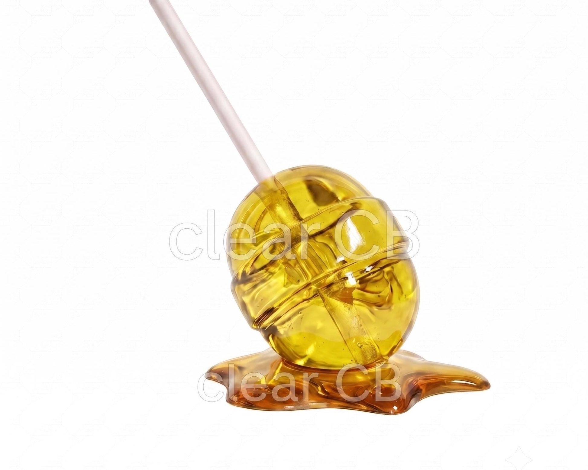 Melting Lollipop Fine Art Print | Pop Art Candy Sculpture Wall Decor | Modern Kitchen Art