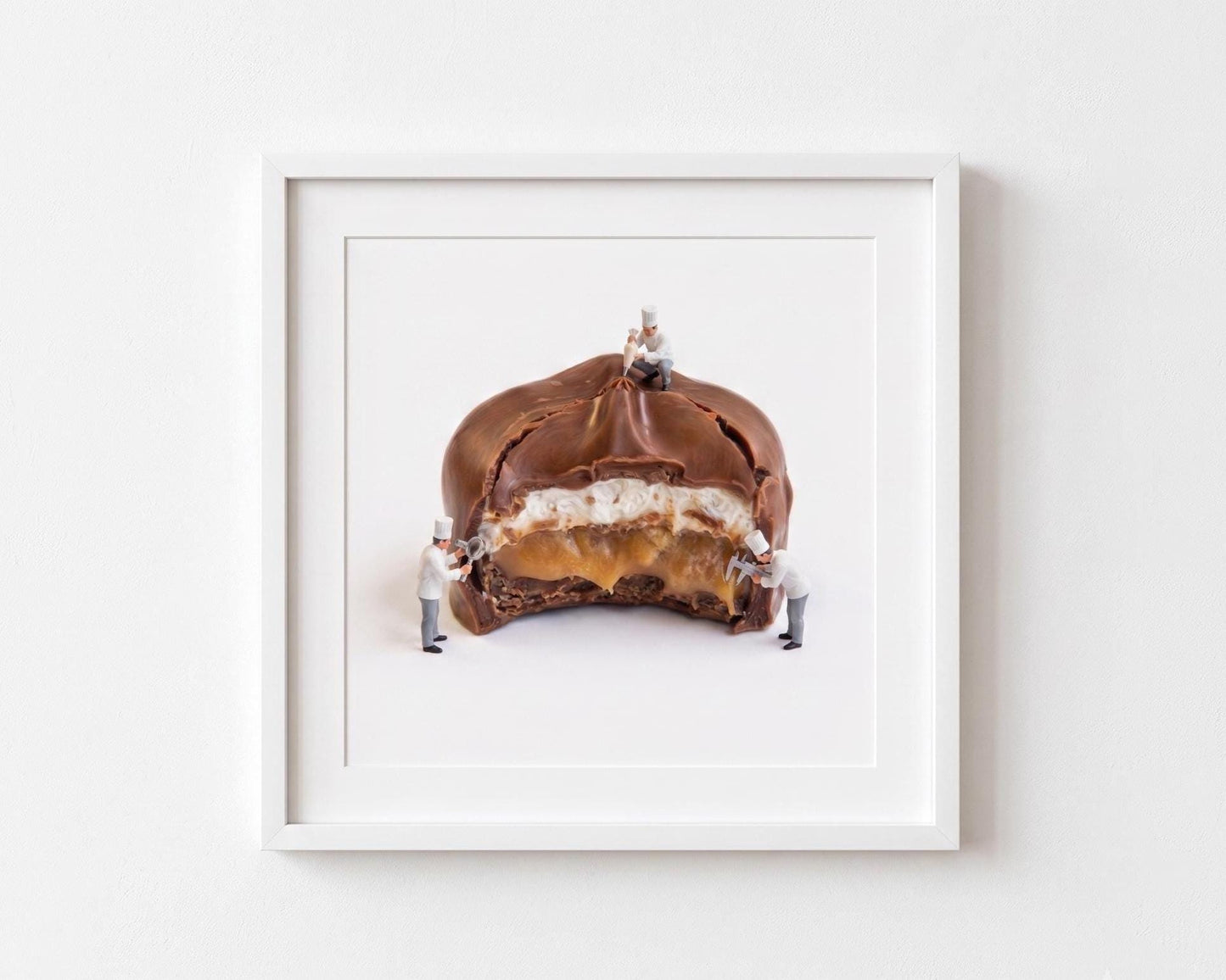 Candy Print | Gourmet Chocolate Caramel Food Wall Art | Tiny Chef Kitchen Decor