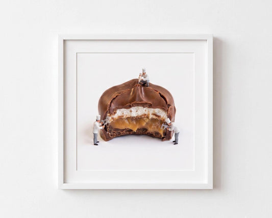 Candy Print | Gourmet Chocolate Caramel Food Wall Art | Tiny Chef Kitchen Decor