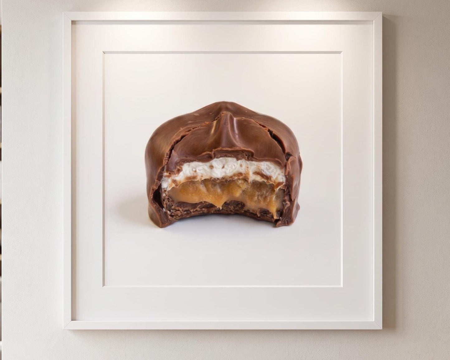 Candy Print | Gourmet Chocolate Caramel Food Wall Art for Kitchen Decor