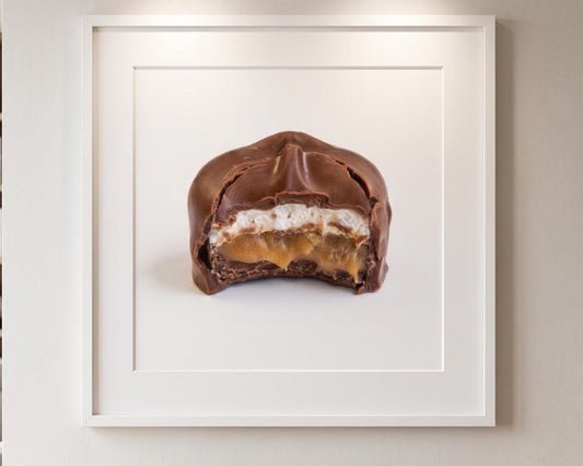 Candy Print | Gourmet Chocolate Caramel Food Wall Art for Kitchen Decor