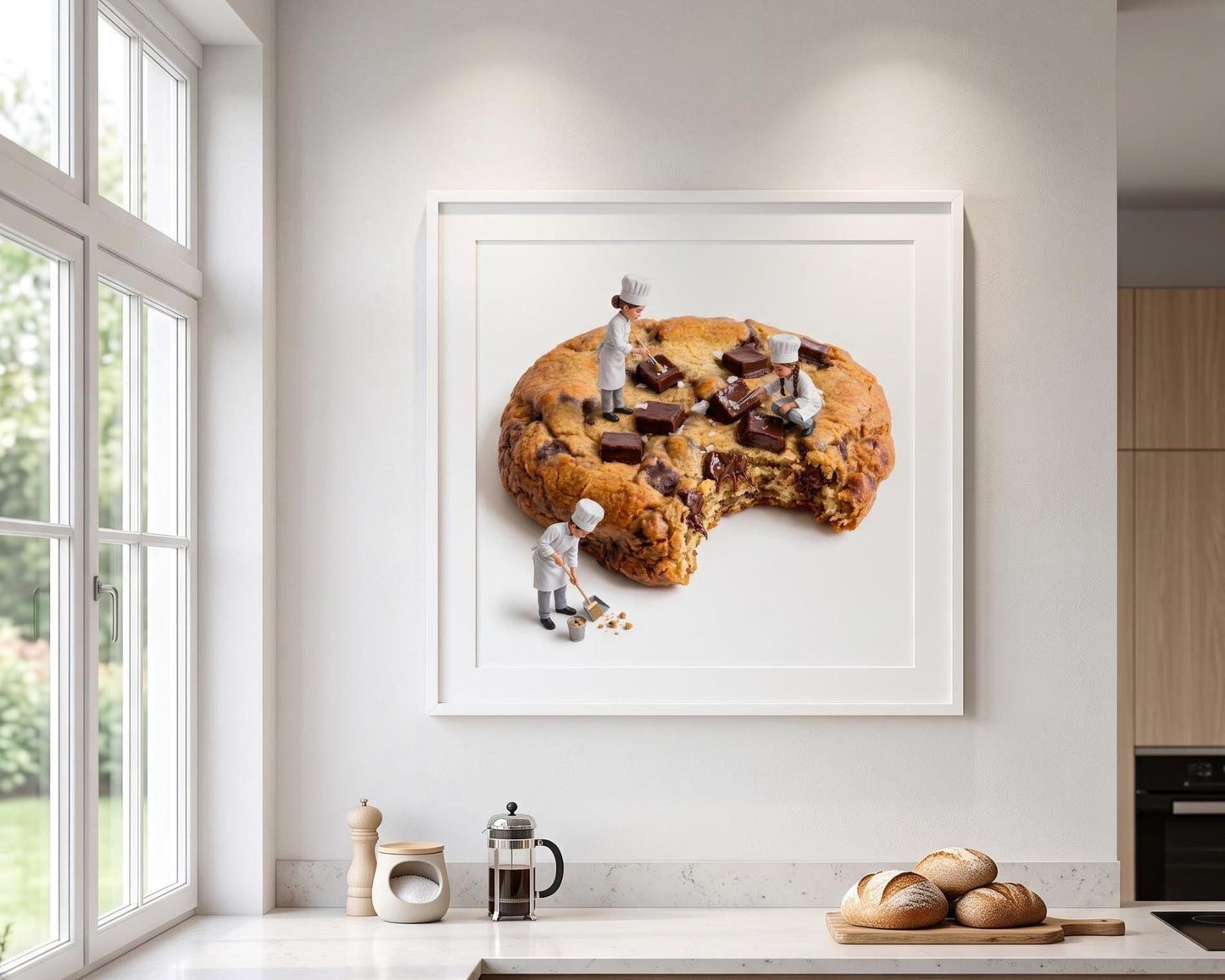 Cookie Wall Art | Kitchen Decor Print | Sweet Treat Baking Poster | Bakery Wall Decor | Cute Dessert Art | Gift for Baker