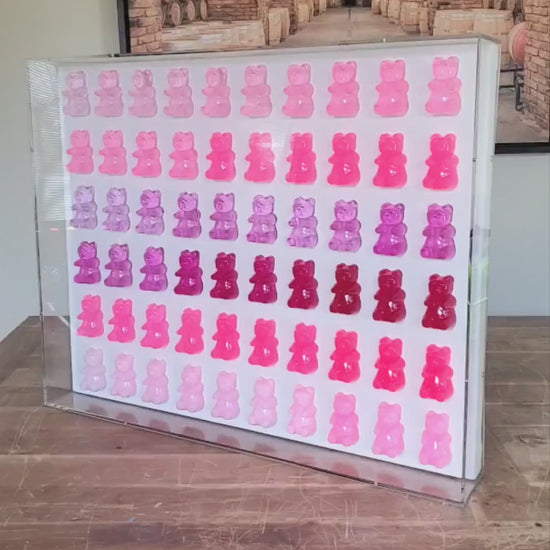 Transform Your Space with the Giant Bear Wall Decor | Whimsical 3D Candy Art