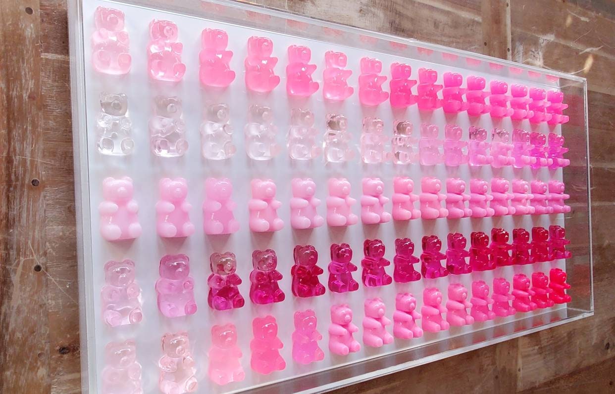  Pop art Gummy Bear Decor - Trendy Wall Art Indie Room